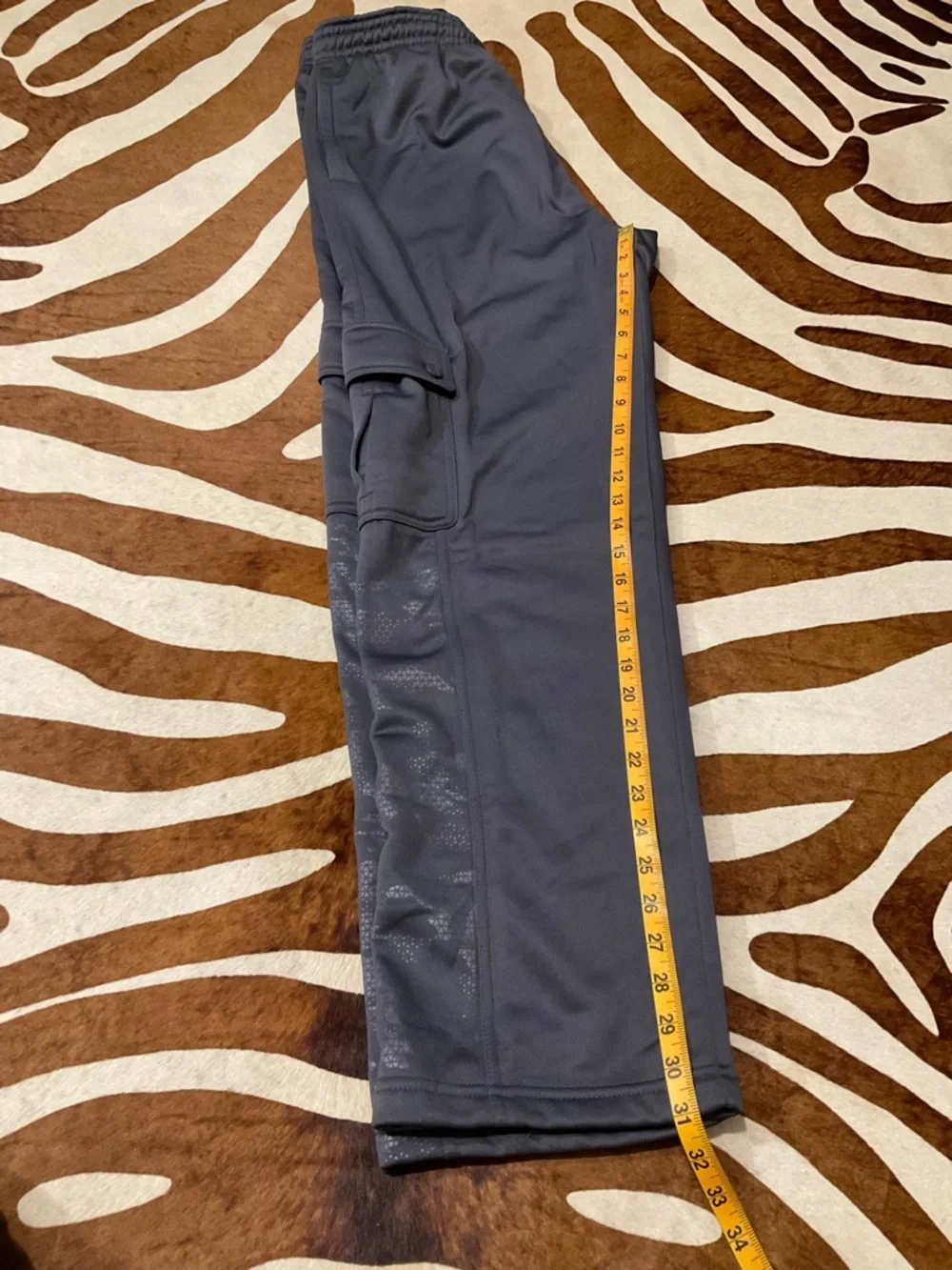 NEW! AND1 Men’s Fleece Lined Basketball Joggers Sweatpants Gray Size Medium